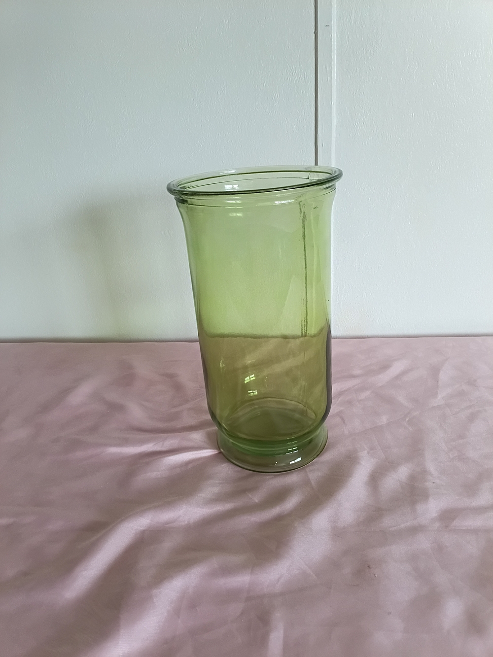 Light Green Glass Decorative Vase - Home Accents